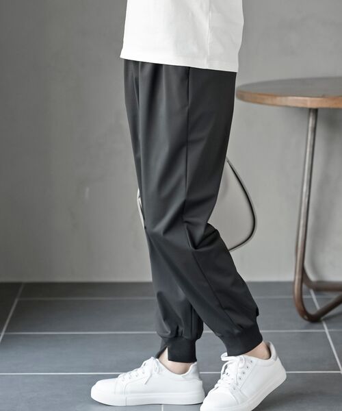 rps(アールピーエス)の「クールジョガーリブパンツ(その他パンツ・レディース・チャコールグレー/ブラック・フリー)」の16枚目の写真