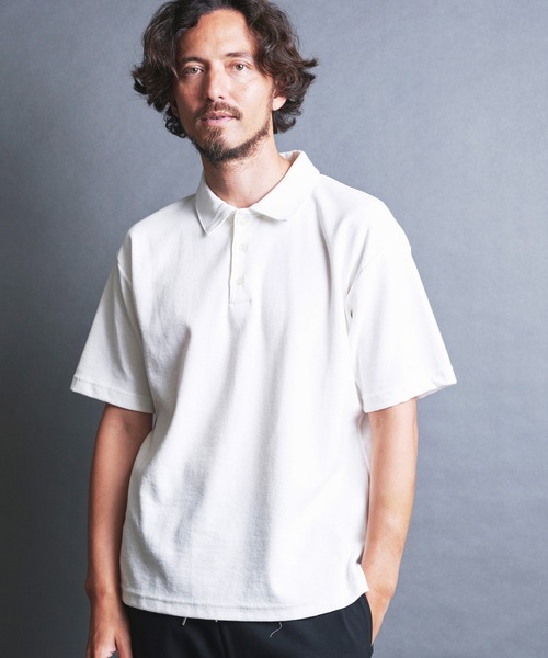 BD CTN SURF KNIT POLO S/S:BDコットンサーフニット 半袖 ポロシャツ