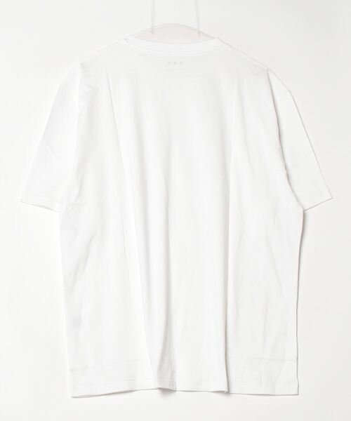three dots(スリードッツ)の「サンデッドジャージー スキッパー Tシャツ(Tシャツ/カットソー・メンズ・ダークオリーブ/ホワイト/ライトグレー/ネイビー/ブラック/ブラウン系その他・MEDIUM/LARGE/SMALL/X-LARGE)」の14枚目の写真