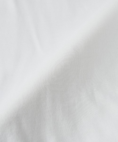 three dots(スリードッツ)の「サンデッドジャージー スキッパー Tシャツ(Tシャツ/カットソー・メンズ・ダークオリーブ/ホワイト/ライトグレー/ネイビー/ブラック/ブラウン系その他・MEDIUM/LARGE/SMALL/X-LARGE)」の13枚目の写真