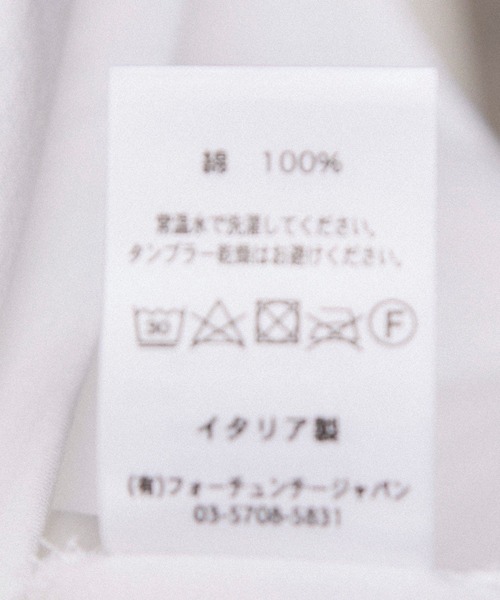 gicipi(ジチピ)の「【gicipi(ジチピ)】SPIGOLA リラックスノースリーブ(タンクトップ・レディース・ホワイト/ブラック・FREE)」の17枚目の写真