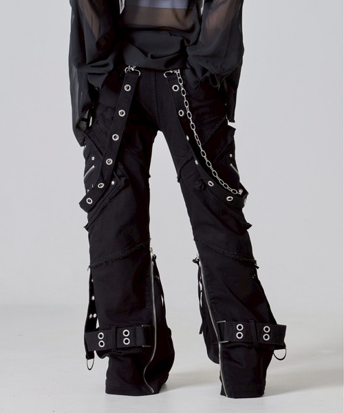 REFLEM（レフレム）の「『REFLEM/レフレム』サスペンダー付きフレア