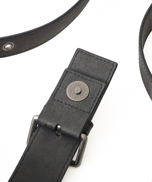 X-girl（エックスガール）の「DISTRESSED FAUX LEATHER BELT HAND BAG（ハンドバッグ・レディース・ブラック/ブラウン・ONE SIZE）」の10枚目の写真