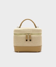ショルダーカゴバッグ suppli mohh かごバッグ カゴバッグ 丸かごショルダーバック