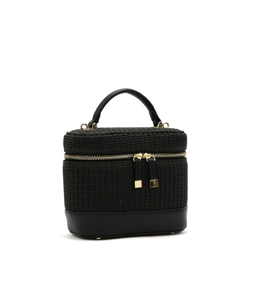 Treat Ürself かごバッグ　ショルダーバッグ　鞄　basket bag セール】バニティ型 かご ショルダーバッグ（かごバッグ