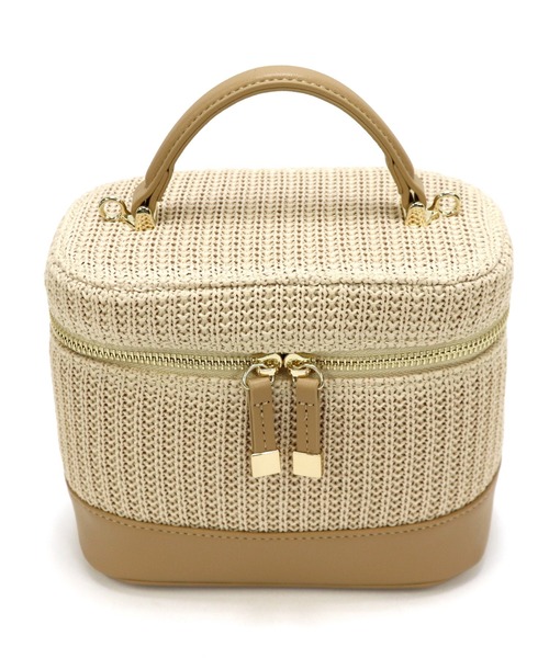 Treat Ürself かごバッグ　ショルダーバッグ　鞄　basket bag florist かごバッグ カゴバッグ 2WAY セミサークルミニカゴ