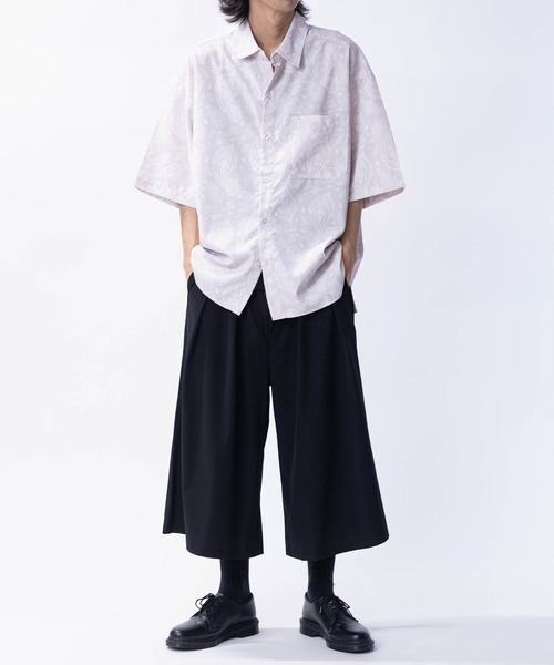 JOHN'S CLOSET(ジョンズクローゼット)の「【13】ストレッチナイロン 2タック ワイドクロップドパンツ(その他パンツ・メンズ・ブラウン/ネイビー/ブラック・MEDIUM/LARGE)」の9枚目の写真