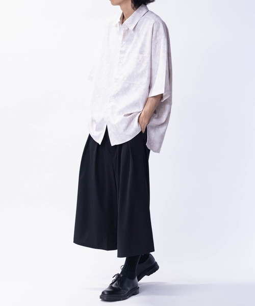 JOHN'S CLOSET(ジョンズクローゼット)の「【13】ストレッチナイロン 2タック ワイドクロップドパンツ(その他パンツ・メンズ・ブラウン/ネイビー/ブラック・MEDIUM/LARGE)」の10枚目の写真