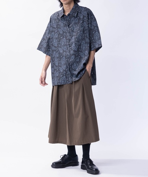 JOHN'S CLOSET(ジョンズクローゼット)の「【13】ストレッチナイロン 2タック ワイドクロップドパンツ(その他パンツ・メンズ・ブラウン/ネイビー/ブラック・MEDIUM/LARGE)」の14枚目の写真