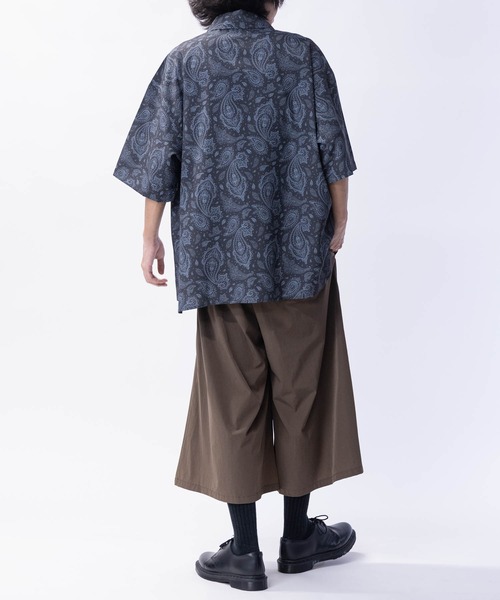 JOHN'S CLOSET(ジョンズクローゼット)の「【13】ストレッチナイロン 2タック ワイドクロップドパンツ(その他パンツ・メンズ・ブラウン/ネイビー/ブラック・MEDIUM/LARGE)」の16枚目の写真