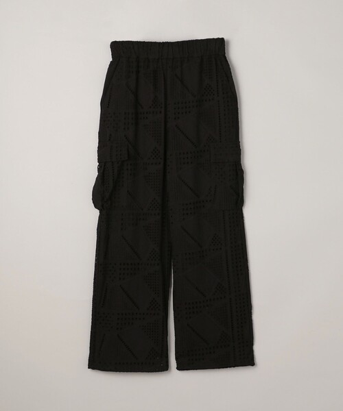 coen（コーエン）の「【スザンヌさんコラボ】Suuエンブロレースカーゴパンツ（カーゴパンツ・レディース・ブラック/オフホワイト・L/M）」の16枚目の写真