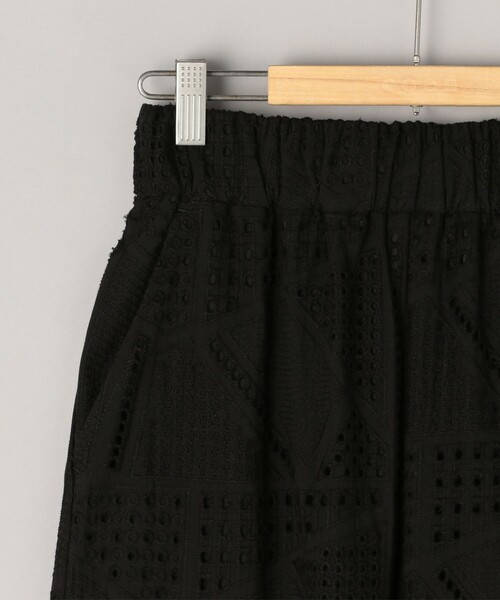 coen（コーエン）の「【スザンヌさんコラボ】Suuエンブロレースカーゴパンツ（カーゴパンツ・レディース・ブラック/オフホワイト・L/M）」の8枚目の写真