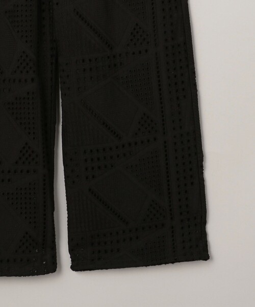 coen（コーエン）の「【スザンヌさんコラボ】Suuエンブロレースカーゴパンツ（カーゴパンツ・レディース・ブラック/オフホワイト・L/M）」の10枚目の写真