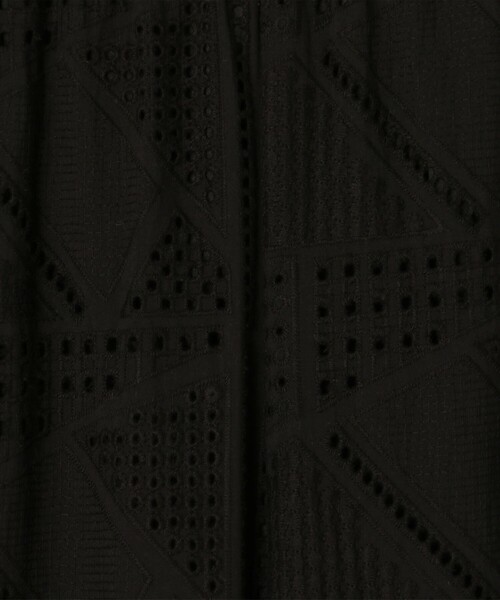 coen（コーエン）の「【スザンヌさんコラボ】Suuエンブロレースカーゴパンツ（カーゴパンツ・レディース・ブラック/オフホワイト・L/M）」の3枚目の写真