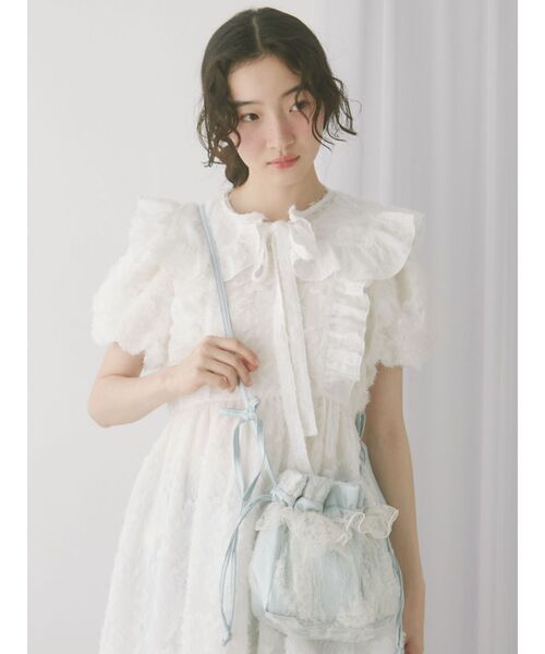 merry jenny(メリージェニー)の「Butterfly チュールポシェット(ショルダーバッグ・レディース・ピンク/ブルー/アイボリー・FREE)」の18枚目の写真