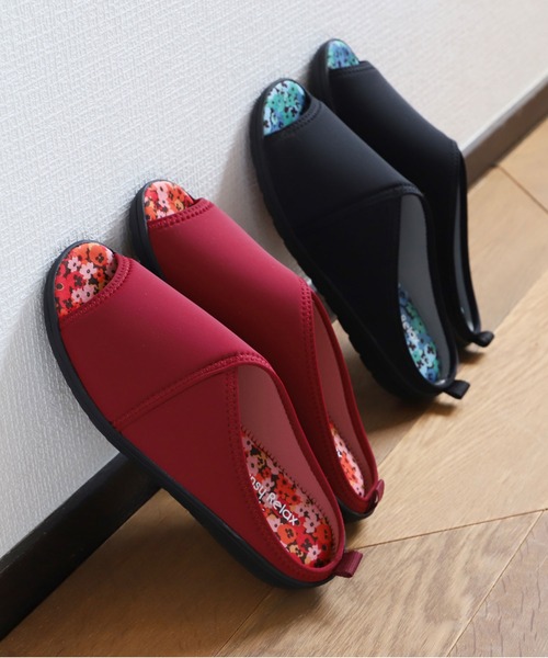 Pansy(パンジー)の「Pansy パンジー 6665 リラックスサンダル(サンダル・レディース・ブラック/ワイン/ネイビー・24cm/23cm/22cm)」の15枚目の写真