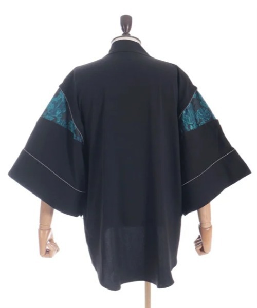 REZEN タッセル付狩衣切替羽織 ターコイズブルー M タッセル付狩衣切替羽織（その他アウター）｜REZEN（リゼン）の