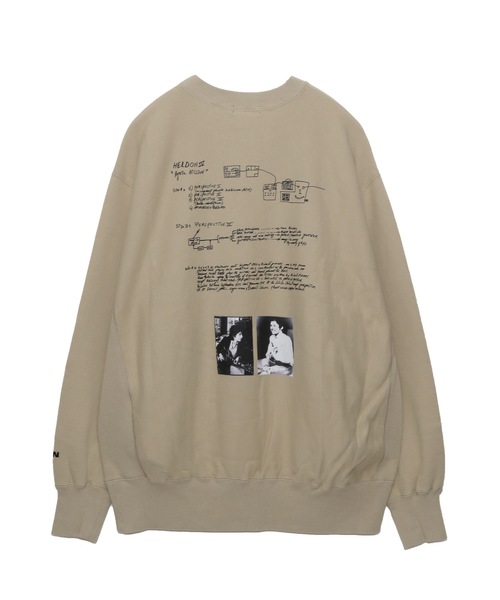 UNDERCOVER（アンダーカバー）の「UC2E4815-1（スウェット・メンズ・グレイッシュベージュ/ブラック・2/3/4/5）」の3枚目の写真
