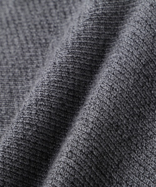 Schott（ショット）の「Schott/ショット/SALT AND PEPPER HALF ZIP HOODED SWEAT/ソルトアンドペッパー ハーフジップ パーカー（パーカー・メンズ・ベージュ/チャコールグレー・M/L/XL/2XL）」の14枚目の写真