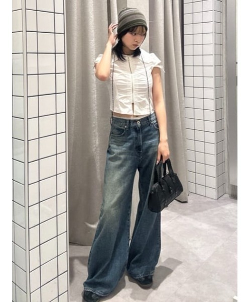 ネット即完LAGUAGEM FRONT GATHER COMPACT シャツ FRONT GATHER COMPACT シャツ（シャツ/ブラウス）｜LAGUA GEM
