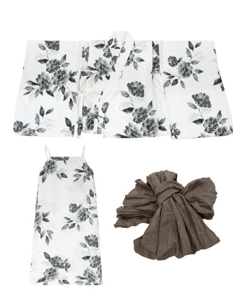 KOBE LETTUCE（コウベレタス）の「【キッズ】ワンピース浴衣SET（浴衣・キッズ・G/H・M:120-130cm/S:100-110cm）」の17枚目の写真