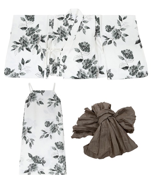 KOBE LETTUCE（コウベレタス）の「【キッズ】ワンピース浴衣SET（浴衣・キッズ・G/H・M:120-130cm/S:100-110cm）」の22枚目の写真