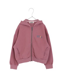 MAKE YOUR DAY（メイクユアデイ）の「バックロゴジップアップフーディー■80～140cm（パーカー）」