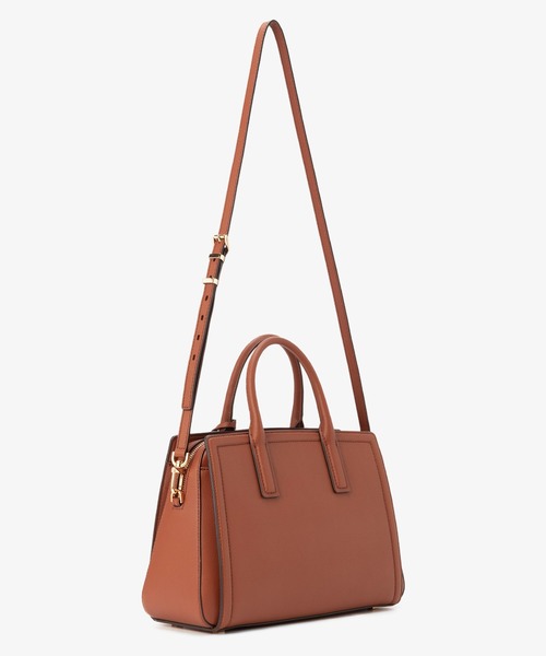 MICHAEL KORS(マイケルコース)の「LAILA レザー サッチェル ミディアム(ハンドバッグ・レディース・ブラウン系・FREE)」の4枚目の写真