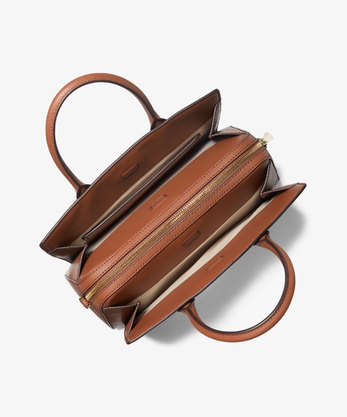 MICHAEL KORS(マイケルコース)の「LAILA レザー サッチェル ミディアム(ハンドバッグ・レディース・ブラウン系・FREE)」の3枚目の写真