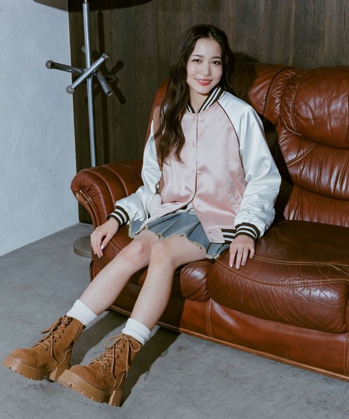 repipi armario（レピピ アルマリオ）の「フンワリルーズソックス（ソックス/靴下・キッズ・ホワイト/グレー/サックスブルー/ライトベージュ/ブラック・FREE）」の6枚目の写真