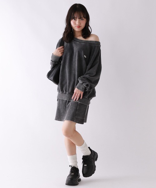 repipi armario（レピピ アルマリオ）の「フンワリルーズソックス（ソックス/靴下・キッズ・ホワイト/グレー/サックスブルー/ライトベージュ/ブラック・FREE）」の9枚目の写真