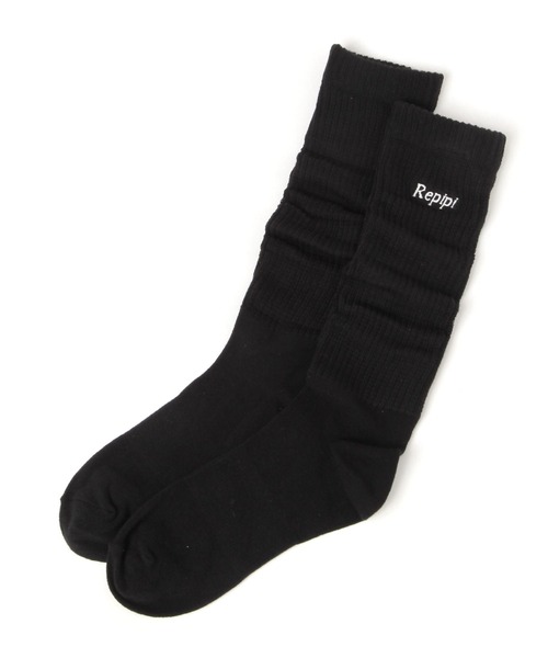 repipi armario（レピピ アルマリオ）の「フンワリルーズソックス（ソックス/靴下・キッズ・ホワイト/グレー/サックスブルー/ライトベージュ/ブラック・FREE）」の17枚目の写真