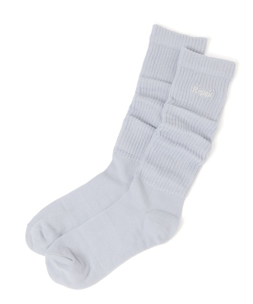 repipi armario（レピピ アルマリオ）の「フンワリルーズソックス（ソックス/靴下・キッズ・ホワイト/グレー/サックスブルー/ライトベージュ/ブラック・FREE）」の20枚目の写真