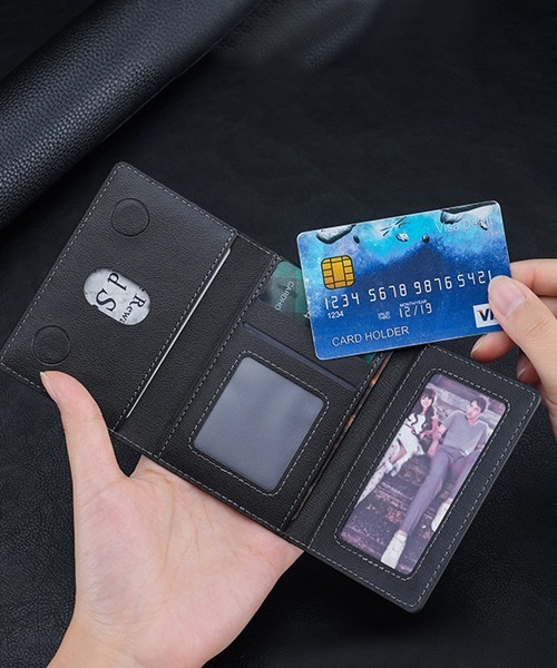 Fun & Daily(ファンアンドデイリー)の「MagSafe対応 iPhone Card Case & Wallet / アイフォン カードケース(スマホグッズ・メンズ・ネイビー/ブラウン/グリーン/ブラック/グレー・FREE)」の11枚目の写真