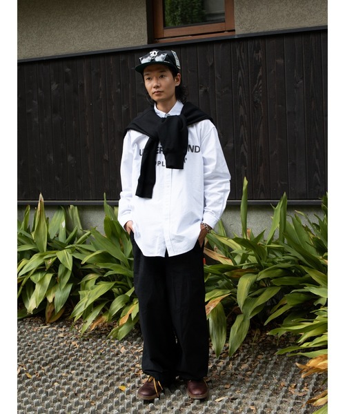 APPLEBUM（アップルバム）の「Print OX BD Shirt（シャツ/ブラウス・メンズ・ホワイト/ライトブルー・MEDIUM/X-LARGE/LARGE/XX-LARGE）」の12枚目の写真