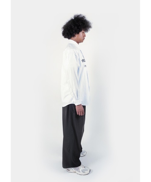 APPLEBUM（アップルバム）の「Print OX BD Shirt（シャツ/ブラウス・メンズ・ホワイト/ライトブルー・MEDIUM/X-LARGE/LARGE/XX-LARGE）」の14枚目の写真