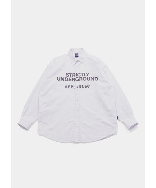 APPLEBUM（アップルバム）の「Print OX BD Shirt（シャツ/ブラウス・メンズ・ホワイト/ライトブルー・MEDIUM/X-LARGE/LARGE/XX-LARGE）」の4枚目の写真