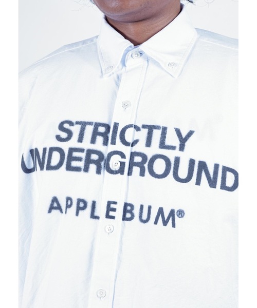 APPLEBUM（アップルバム）の「Print OX BD Shirt（シャツ/ブラウス・メンズ・ホワイト/ライトブルー・MEDIUM/X-LARGE/LARGE/XX-LARGE）」の6枚目の写真