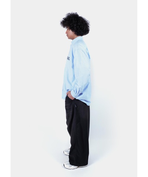 APPLEBUM（アップルバム）の「Print OX BD Shirt（シャツ/ブラウス・メンズ・ホワイト/ライトブルー・MEDIUM/X-LARGE/LARGE/XX-LARGE）」の9枚目の写真