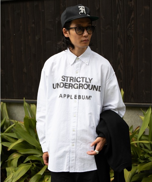 APPLEBUM（アップルバム）の「Print OX BD Shirt（シャツ/ブラウス・メンズ・ホワイト/ライトブルー・MEDIUM/X-LARGE/LARGE/XX-LARGE）」の20枚目の写真