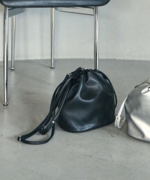 coen(コーエン)の【再入荷・新色登場】レザーライク巾着ショルダーバッグ(ショルダーバッグ)