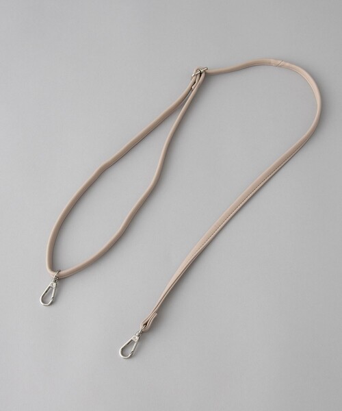 coen(コーエン)の「【新色追加】レザーライク巾着ショルダーバッグ(ショルダーバッグ・レディース・シルバー/ブラック/ブラウン/ベージュ/ダークブラウン/レッド・FREE)」の18枚目の写真