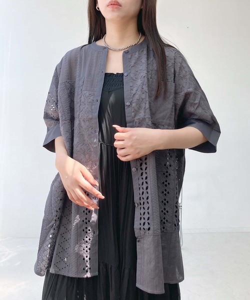 新品　アズノウアズ　七分袖　リネンチュニックワンピース 新品 アズノウアズ 七分袖 リネンチュニックワンピース - メルカリ