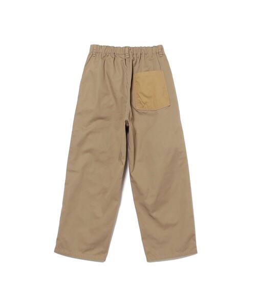 DENIM DUNGAREE(デニムダンガリー)の「DENIM DUNGAREE / コンパクト チノ リメイク パンツ 2025FW(135~145cm)(その他パンツ・キッズ・カーキ/ベージュ・135/145)」の5枚目の写真