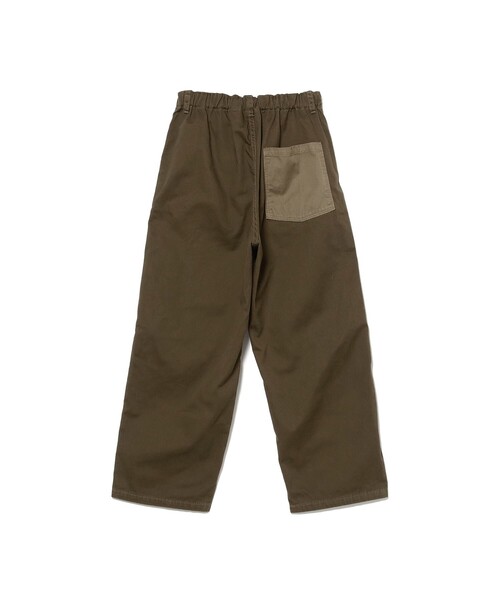 DENIM DUNGAREE(デニムダンガリー)の「DENIM DUNGAREE / コンパクト チノ リメイク パンツ 2025FW(135~145cm)(その他パンツ・キッズ・カーキ/ベージュ・135/145)」の11枚目の写真