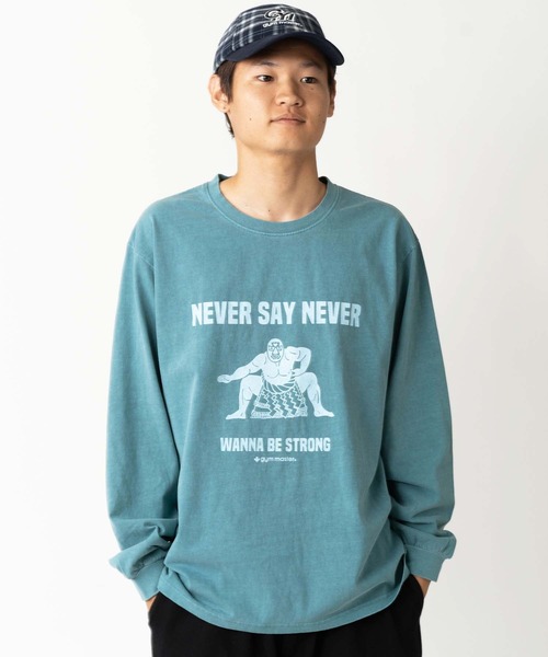 まーや様 6.2oz ピグメントNEVER SAY NEVER ロンTEE | ジムマスター（gym