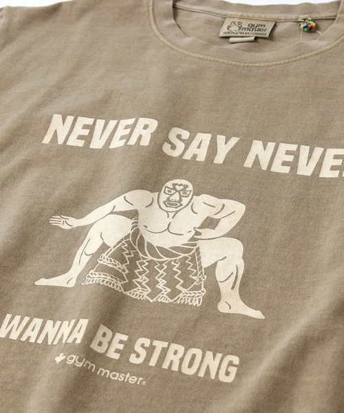 6.2oz ピグメントNEVER SAY NEVER ロンTEE | ジムマスター（gym