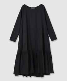 allureville アルアバイル ポリエステルシフォンギャザーワンピース アルアバイル allureville ポリエステルシフォンギャザー