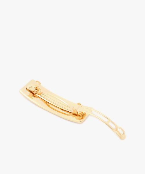 To b. by agnes b.（トゥービーバイアニエスベー）の「カラー エポキシ ヘアバレッタ（その他ヘアアクセサリー・レディース・ピンク・FREE）」の4枚目の写真