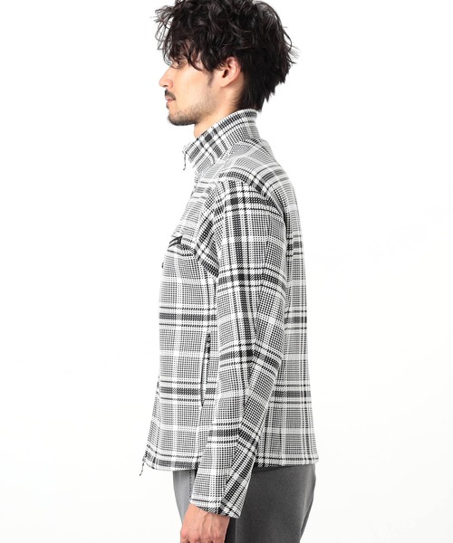 NICOLE CLUB FOR MEN（ニコルクラブフォーメン）の「【NICOLE SPORTS】ダンボールニットスタンドブルゾン（その他アウター・メンズ・オフホワイト/ブラック/ターコイズブルー/その他・MEDIUM/LARGE/X-LARGE）」の5枚目の写真